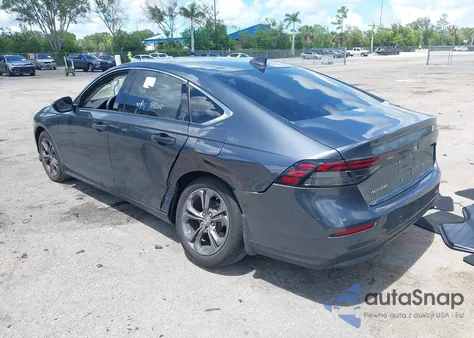 2023 Honda Accord Ex z USA, uszkodzony, nr VIN 1HGCY1F37PA025965